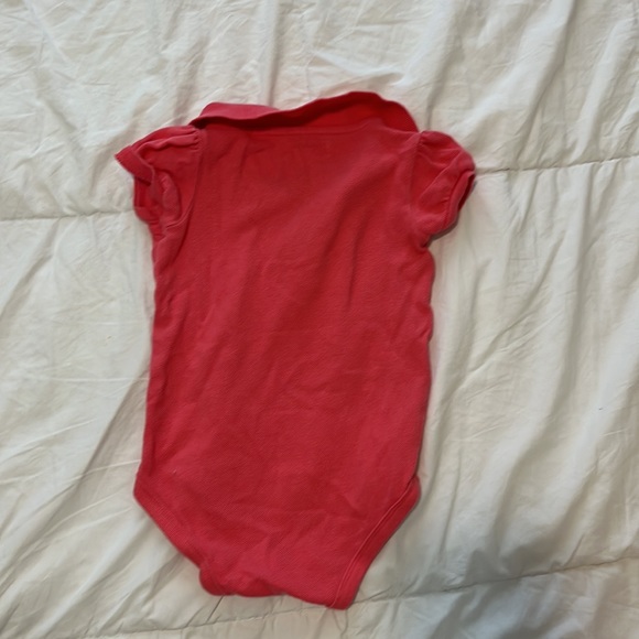 Pink Polo Bodysuit | Ralph Lauren | 9 months - Picture 3 of 3
